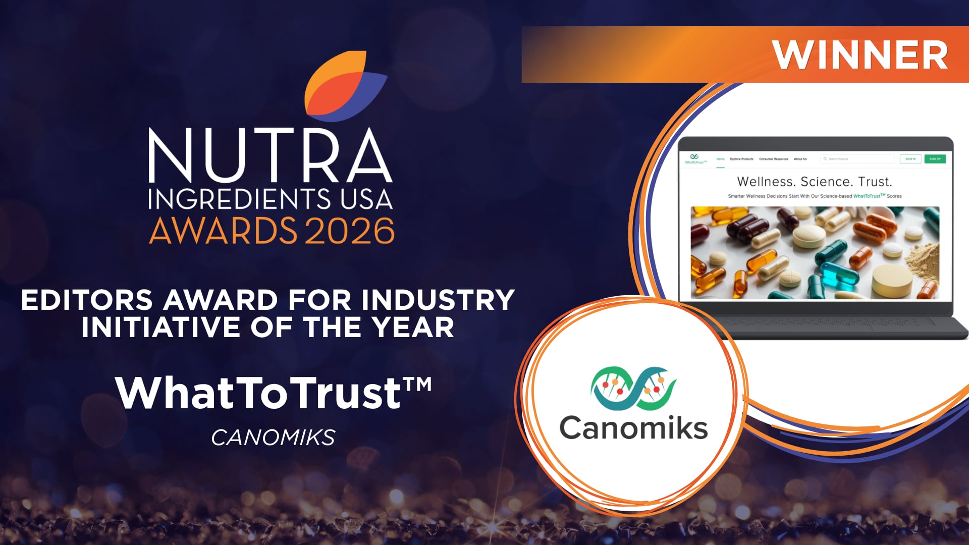 WhatToTrust transparency initiative earns Editors’ Award